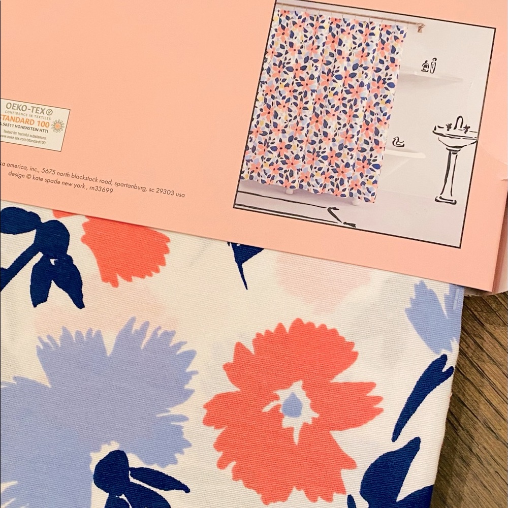 Kate Spade shower curtain